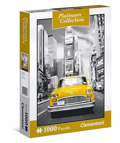 Clementoni, puzzle, Platinum Collection, New York, 1000 el. Clementoni