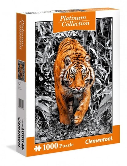 Clementoni, puzzle, Platinum Collection Tygrys, 1000 el. Clementoni