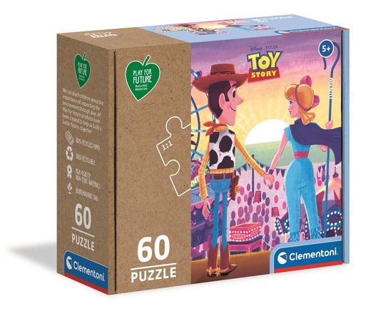 Clementoni, puzzle, Play For Future Toy Story, 60 el. Clementoni