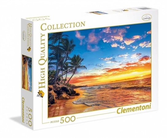 Clementoni, puzzle, Rajska plaża, 500 el. Clementoni