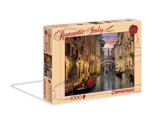 Clementoni, puzzle, Romantic Italy Venezia, 1000 el. Clementoni
