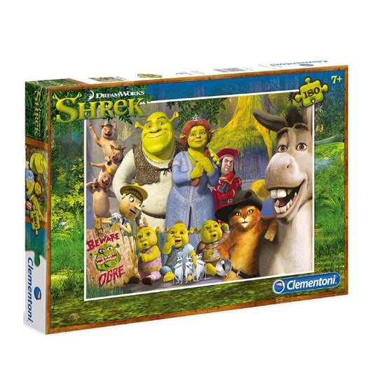 Clementoni, puzzle, Shrek, 180 el. Clementoni