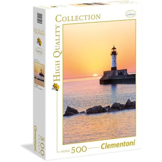 Clementoni, puzzle, Sunset to the Lighthouse, 500 el. Clementoni