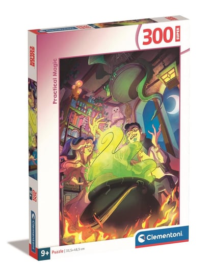 Clementoni, Puzzle, Super Kolor, Practical Magic, Super 300 el. Clementoni