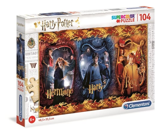 Clementoni, puzzle, Supercolor Harry Potter, 104 el. Clementoni
