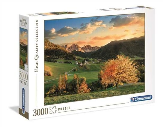 Clementoni, puzzle, The Alps, 3000 el. Clementoni