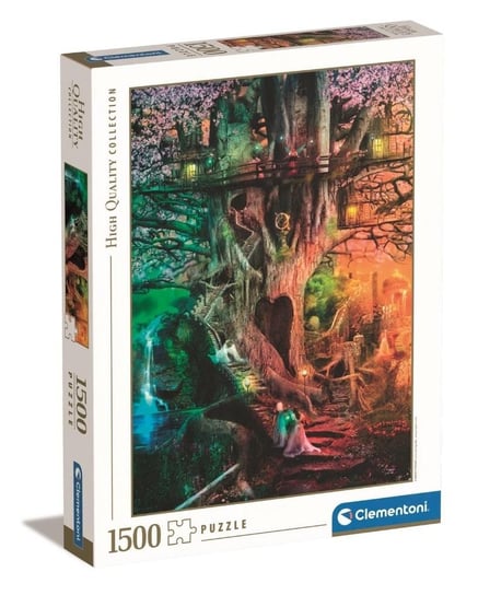Clementoni, puzzle, The Dreaming Tree Śpiące drzewo, 1500 el. Clementoni