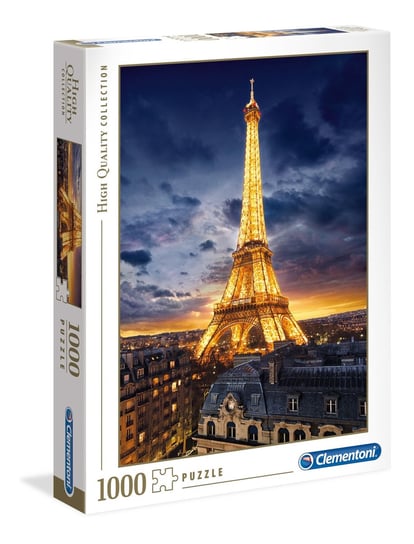 Clementoni, puzzle, Tour Eiffel, 1000 el. Clementoni