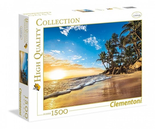 Clementoni, puzzle, Tropical Sunrise, 1500 el. Clementoni