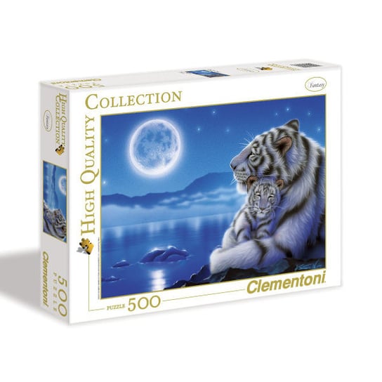 Clementoni, puzzle Tygrysy, 500 el. Clementoni