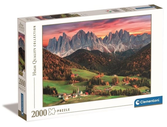 Clementoni, puzzle, Val Di Funes, 2000 el. Clementoni