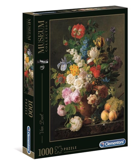 Clementoni, puzzle, Van Dael Wazon kwiatów, 1000 el. Clementoni