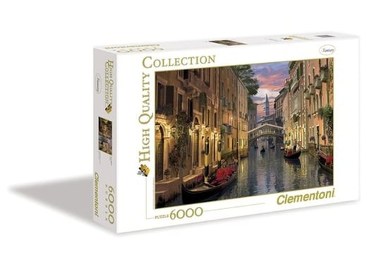 Clementoni, puzzle, Venice, 6000 el. Clementoni