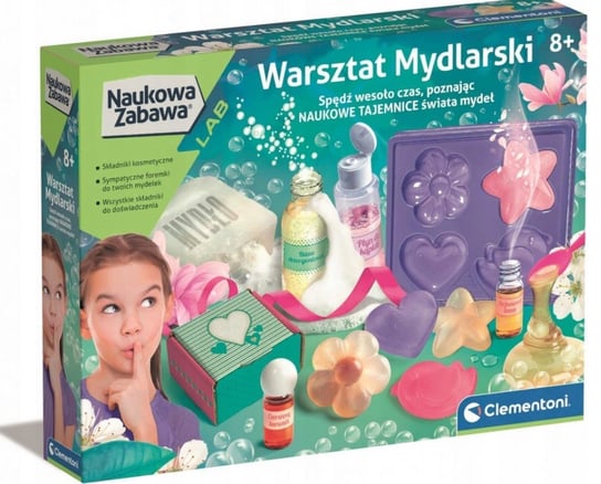 Clementoni Warsztat Mydlarski Mydełka 50888 Clementoni