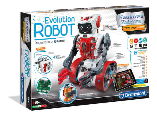 Clementoni, zabawka naukowa Evolution Robot Clementoni