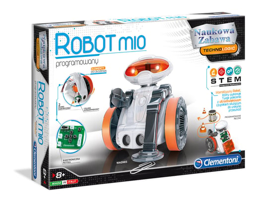 Clementoni, zabawka naukowa Robot Mio 2.0 Clementoni