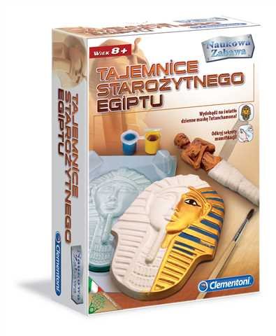 Clementoni, zabawka naukowa Tajemnice starożytnego Egiptu Clementoni