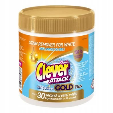 Clever Attack Gold Plus Odplamiacz Do Bieli Clever