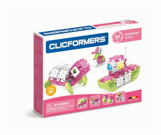 Clics Toys, klocki konstrukcyjne clics clicformers blossom 50 Clics Toys