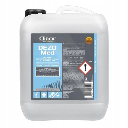 Clinex DezoMed Płyn do dezynfekcji powierzchni 5L Clinex