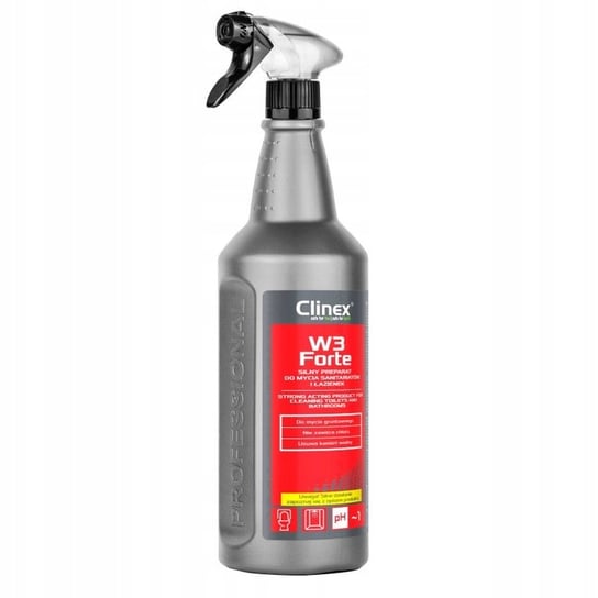 Clinex W3 Forte Płyn do czyszczenia łazienek 1L Clinex