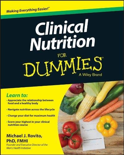 Clinical Nutrition For Dummies Rovito Michael J.