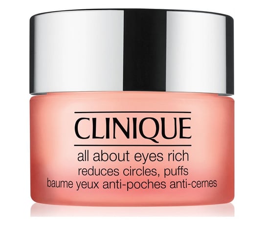 Clinique, All About Eyes Rich, bogaty krem redukujący sińce pod oczami, opuchliznę oraz linie i drobne zmarszczki, 15 ml Clinique