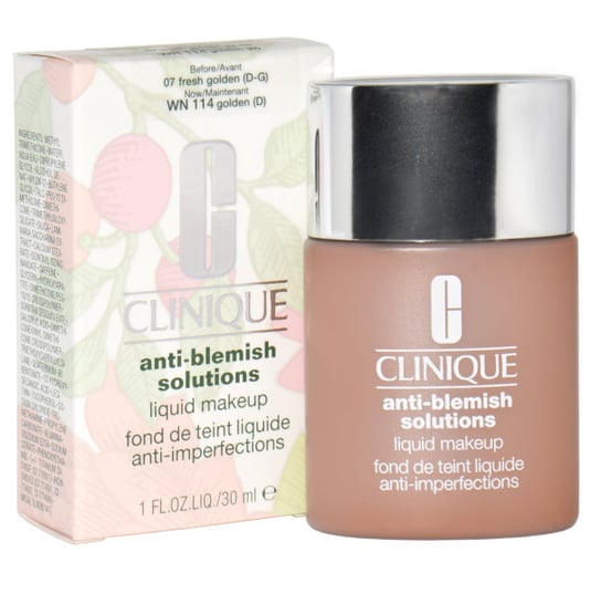 Clinique, Anti-blemish Solutions Liquide Makeup, Podkład do twarzy 07 fresh golden, 30 ml Clinique
