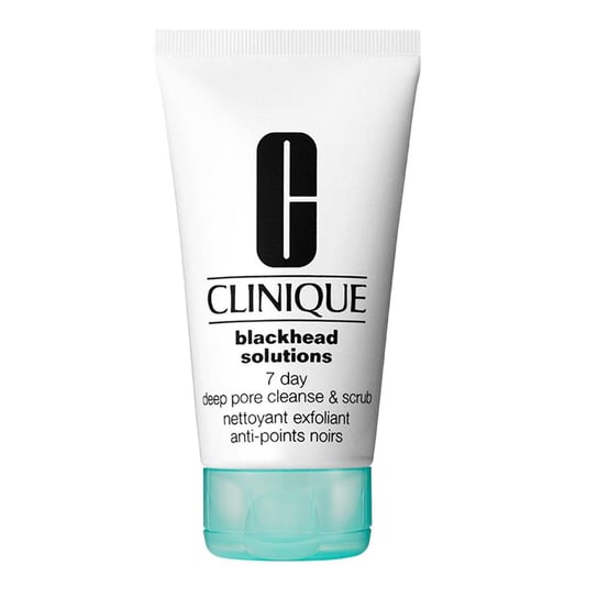 Clinique, Blackhead Solutions 7 Day Deep Pore Cleanse & Scrub oczyszczający peeling do twarzy 125ml Clinique