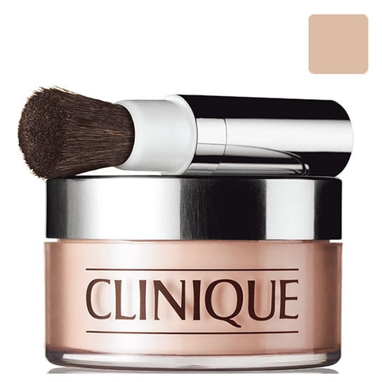 Clinique, Blended Face Powder&Brush, puder sypki transparentny nr 3 Transparency, 35 g Clinique