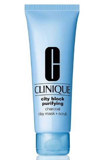 Clinique, City Block Purifying Charcoal Clay Mask & Scrub, maseczka głęboko oczyszczająca, 100 ml Clinique