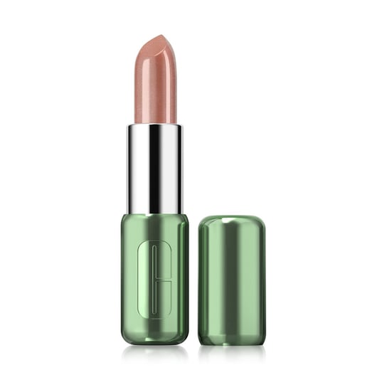 Clinique Pop™ Longwear Lipstick Shine błyszcząca pomadka do ust 02 Bare Pop 3.9g Clinique