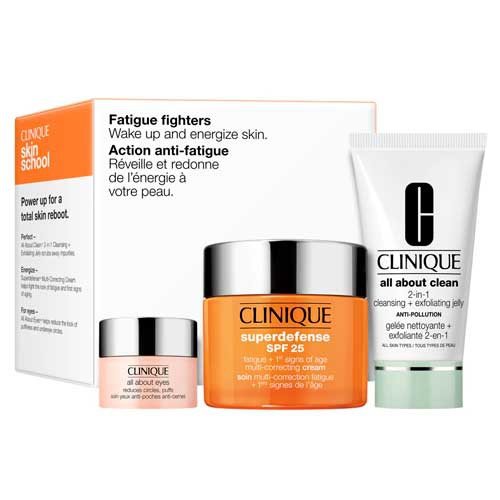 Clinique Superdefense SPF 25 Multi-Correcting Cream 50ml.+Mask 30ml+All About Eyes 5ml. Clinique