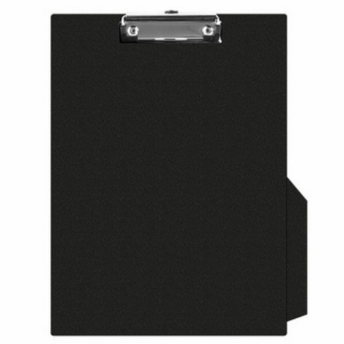 Clipboard PVC, A4 z kieszonką, czarny Neopak