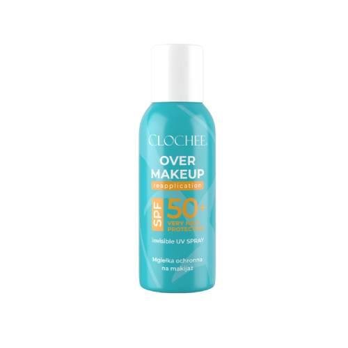 CLOCHEE UV Spray SPF50+ Mgiełka ochronna na makijaż, 75ml Clochee