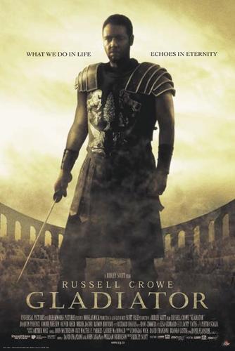 Close, Plakat, CLOSE, Gladiator - Russell Crowe, 68x98 cm Close