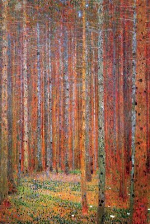 Close, Plakat, CLOSE, Gustav Klimt Las, 61x91,5 cm Inna marka