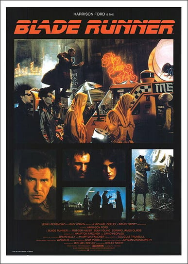 Close, Plakat, CLOSE, Łowca Androidów - Blade Runner, 64x90 cm Close