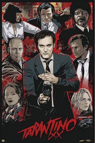 Close, Plakat, CLOSE, Quentin Tarantino xx Kultowe Filmy, 61x91,5 cm Close