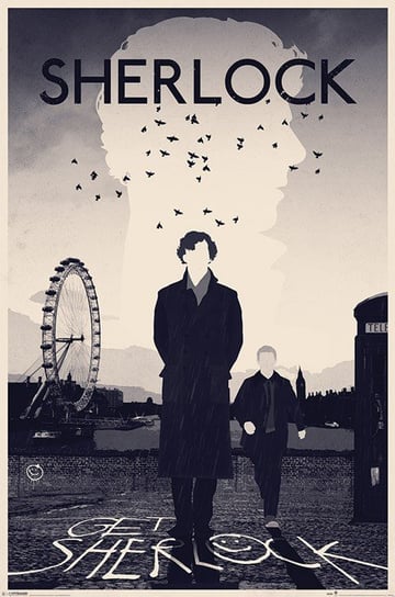 Close, Plakat, CLOSE, Sherlock - Londyn, 61x91,5 cm Close