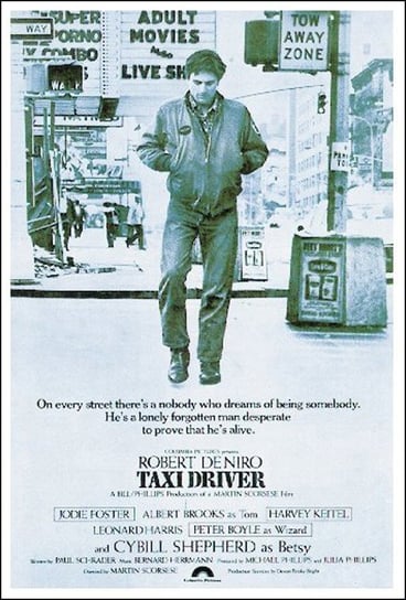 Close, Plakat, CLOSE, Taxi Driver - Robert De Niro, 68x101,5 cm Close
