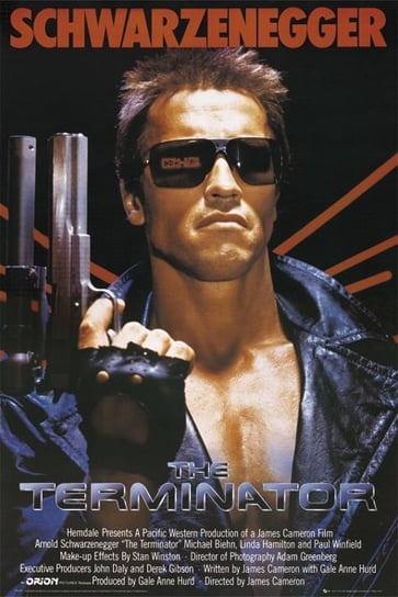 Close, Plakat, CLOSE, Terminator Arnold Schwarzenegger, 61x91,5 cm Close