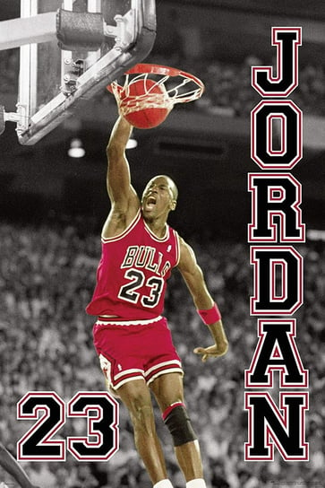 Close, Plakat, Michael Jordan NBA, 61x91,5 cm Close