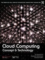 Cloud Computing Erl Thomas, Puttini Ricardo, Mahmood Zaigham