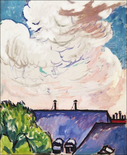 Clouds, Henry Lyman Sayen - plakat 60x80 cm Galeria Plakatu