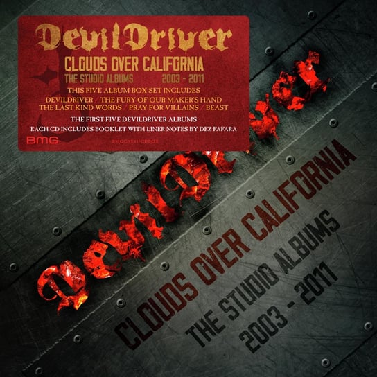 CloudsOver California The Studio Albums 2003–2011 Devildriver