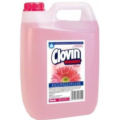 Clovin, antybakteryjne mydło w płynie kwiatowe, 5000 ml Clovin