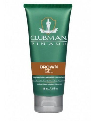 ClubMan Pinaud, żel koloryzujący włosy Brown, 89 ml ClubMan Pinaud
