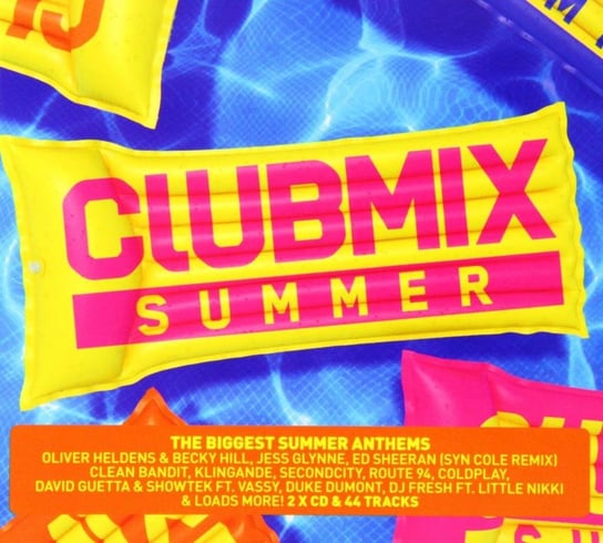 Clubmix Summer 44 Biggest Summer Anthems Guetta David, Van Buuren Armin, Coldplay, Basement Jaxx, Le Grand Fedde, DJ Fresh