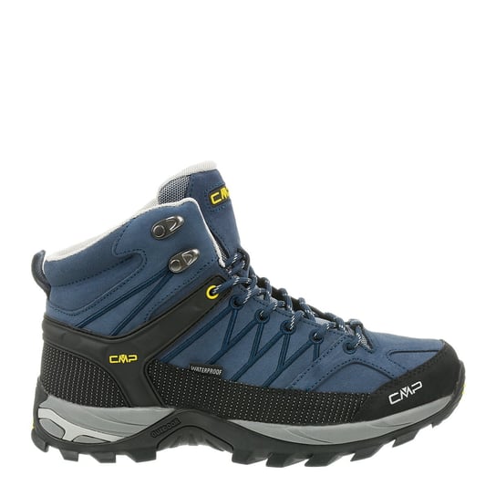 Cmp Rigel Mid Trekking Shoe Wp Lead/B.Blue - Us 8 / Eu 41 / 26.5 Cm Cmp